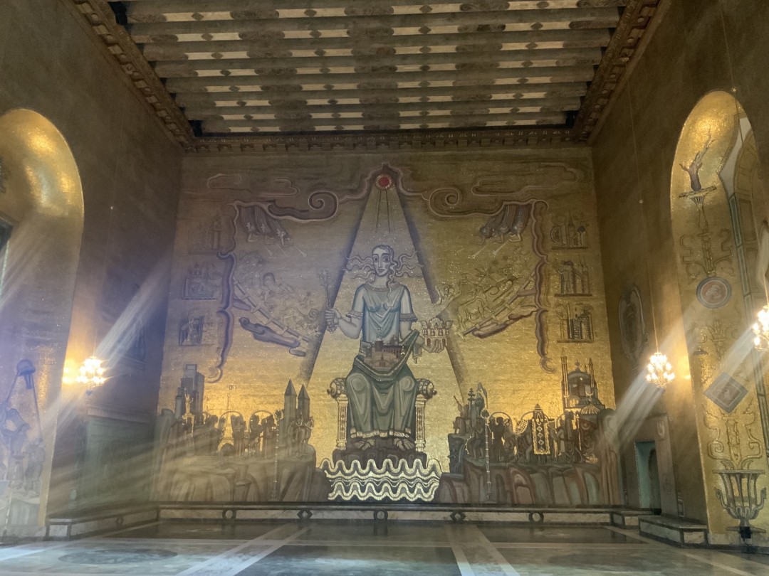 City of Stockholm Gold Room